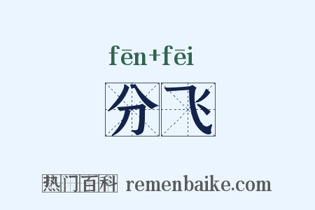 分飞是什么意思的图片